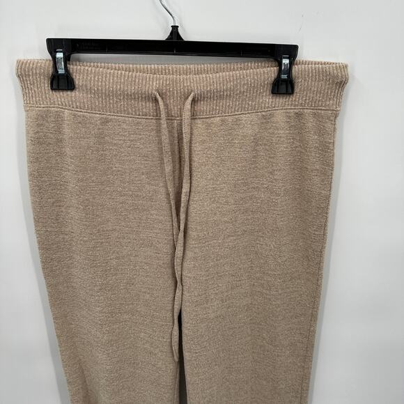 HAVEN WELL WITHIN Cream Drawstring Cozy Pants // S - Picture 2 of 7